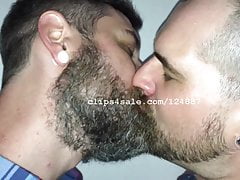 Adam and Richard Kissing