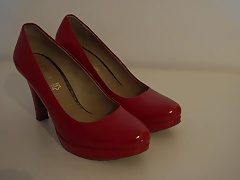 My Sister's Shoes: Red High Heels I 4K