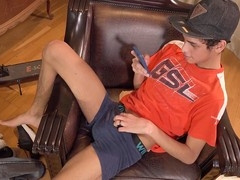 Young lad Tommy Ameal goes solo and gets off