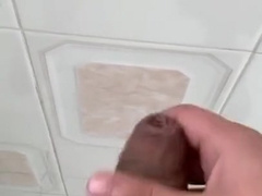 Draining Off Before Take A Bathroom