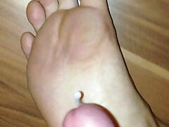 Cum in my Sole Foot