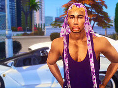 DL fat bum Basketball Player drills Big Booty Bottom (Basketballz)- Sims 4