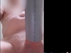 Handsfree Cumshot with Vacuum Sex Toy