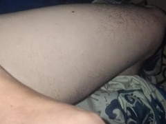 Ample manhood pre jizm