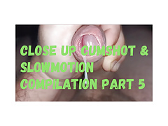 Close up cumshot & slowmotion compilation Part 5