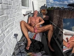 Outdoor gay sex, amateur outdoors, cock sounding