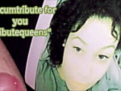 My spunktribute for you Tributequeens (lots of cum!!)