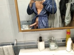 Filipino gay guys enjoy erotic talk while giving handjobs and experiencing huge cumshots