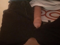 Ultra-cute Japanese man urinates in rest room dressed in severals clothes and underwears