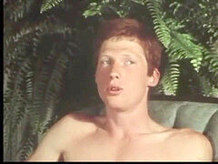 doofy ginger with a humungous trouser snake