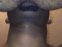 Black Amateur Man Enjoys Anal Delight