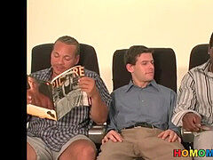 white lad satisfying black guys