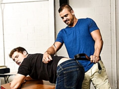 Classroom anal with Darin Silvers and Justin Matthews