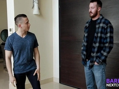 Three handsome horny guys make each other dreams come true