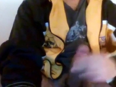 Mind-Blowing Str8 Danish Monstercock shoots a load on a paper towel 27