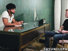 Aaron Allen got his ass stretched by his black therapist Tony Genius