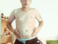 Watch JoseENVIRGEN's hot solo session as he earns a mouthful of hot wax in his own bedroom!