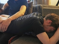 Oznob gets his first-ever slapping - whole alternate camera