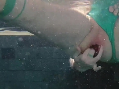 Kinky Batty boy Plays His Crevasse In The Pool