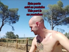 I jack off in a Casa de Campo viewpoint