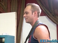 Alexander Garrett and Devin Adams in intense rimming