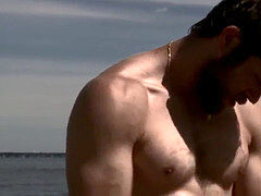 Gay anal, ass-fuck, muscle