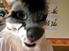 Furry yiff, fursuit masturbation, wank