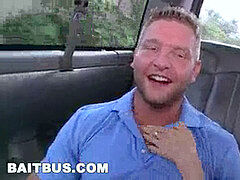 BAITBUS - Ty Roderick Gets His arse hole Stuffed With Colby Jansen's Str8 Bait Cock
