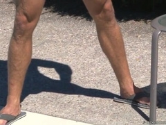 Cody Cummings And Brandon Lewis - Sun Soaking And Cock Stroking