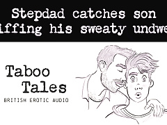 Erotic Audio Fantasy: UK stepdad catches his son