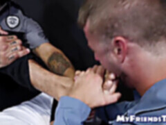 Muscle suck, gay suck, muscle beard