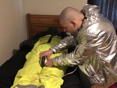 RubberBoy has a gasmasked journey in HiViz and Love Glove