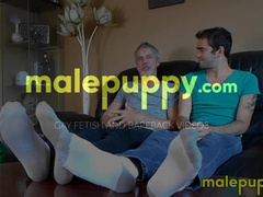 Kody Tracer and Richard Lennox show off their FEET and SOLES