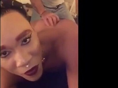 Crossdresser gets her ass licked (Ass man)