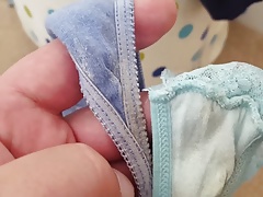 Wife's dirty pissy panties