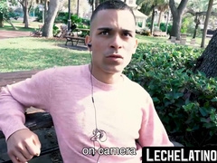 LecheLatinos.com - Straight Latino's POV debut with a raw, hard bareback bang
