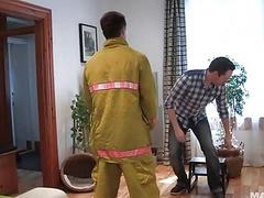 Maskurbate - Stripper Hunk Shows Off His Huge Uncut Dick