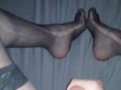 Irresistible ruined orgasm - full video featuring sexy crossdresser lingerie