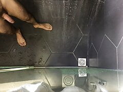 FILMED TAKING A HIDDEN BATH