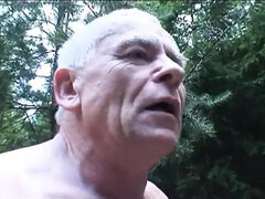 18, デカパイ, ブロンド, フェラチオ, 茶髪の, グループ, オマンコ, 三人