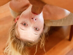 Sweet face fucking session with a hot blonde teen Coco Lovelock