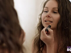 Жопа, Минет, Брюнетки, Собачьи, Пальцем, Молоденькие, Сиськи