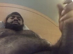 Большой член, Черные, Домашнее видео, Дрочит