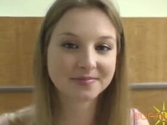 Public Place Sex! Hot Blonde Sunny Lane Bends Over In Hospital Room!