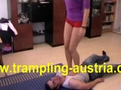 Enthousiasteling, Voeten, Dominante vrouw, Fetisj, Duits, Hardcore, Meesteres, Realiteit