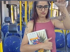 Blasen, Brasilien, Bus, Masturbation, Öffentlich