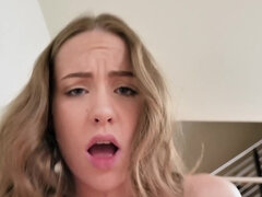 Leie, Bruder, Braunhaarige, Hochschule, Schwanz, Aufs gesicht abspritzen, Masturbation, Jungendliche (18+)