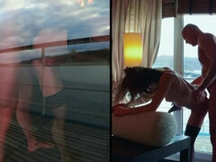 アナル, お尻, アスtoマウス, 茶髪の, カップル, イく瞬間, 自然山雀, オマンコ