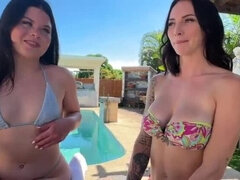 Amateur, Corrida, Corridas, Lesbiana, Pov, Hermanas, Adolescente, Trio