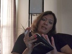 Mooie dikke vrouwen, Fetisj, Handbeurt, Leer, Roken